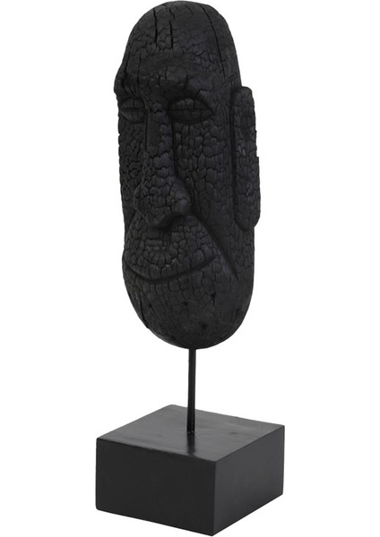 Mask Kaideli Ahşap Obje / Siyah fiyatları