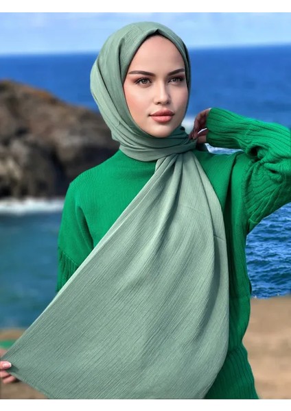 Krınkıl Soft Şal Çağla Yeşil