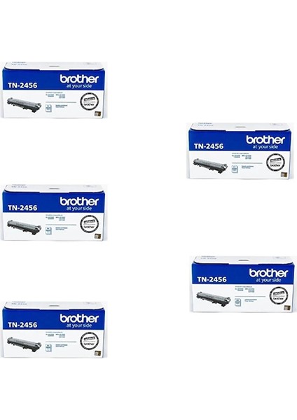 Brother Uyumlu TN-2456 Orjinal Toner 5'li Avantaj Paket MFC-L2771DW