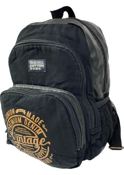 Siyah Vintage Disayn Sırt Gezi Çantası Revilla Bag 7184 modelleri