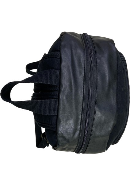 Siyah Vintage Disayn Sırt Gezi Çantası Revilla Bag 7184