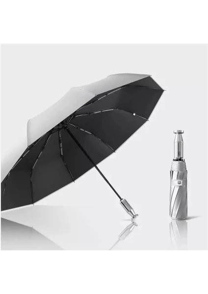 bliss umbrella Silver Luxury Şemsiye