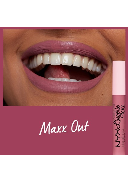 LIP LINGERIE XXL MATTE LIQUID LIPSTICK - MAXX OUT