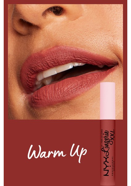 LIP LINGERIE XXL MATTE LIQUID LIPSTICK - WARM UP