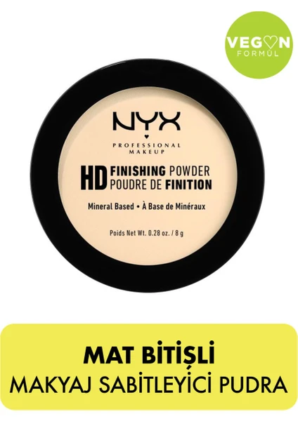 NYX Professional Makeup HIGH DEFINITION FINISHING POWDER - BANANA