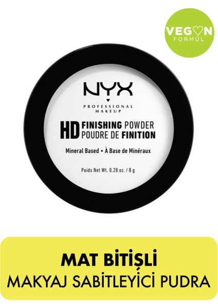 NYX Professional Makeup HIGH DEFINITION FINISHING POWDER - TRANSLUCENT