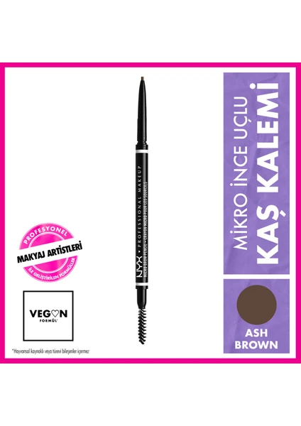 NYX Professional Makeup MICRO BROW PENCIL - ASH BROWN