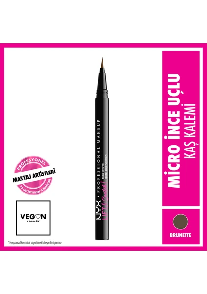 NYX Professional Makeup LIFT & SNATCH! BROW TINT PEN - BRUNETTE