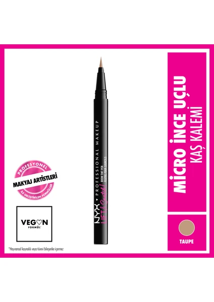 NYX Professional Makeup LIFT & SNATCH! BROW TINT PEN - TAUPE