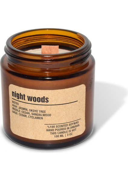 : Kokulu Soya Mum : 200 gr : Night Woods