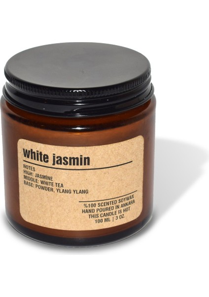 : Kokulu Soya Mum : 200 gr : White Jasmin