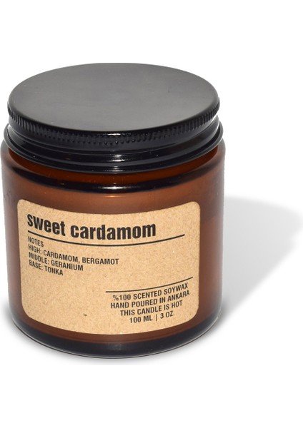 : Kokulu Soya Mum : 200 gr : Sweet Cardamom