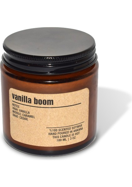 : Kokulu Soya Mum : 200 gr : Vanilla Boom