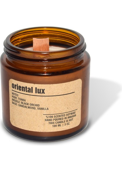 : Kokulu Soya Mum : 200 gr : Oriental Lux fiyatları