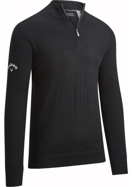 Mock Wind Stopper Sweater - Erkek Rüzgar Geçirmez Yarım Fermuarlı Kazak modelleri