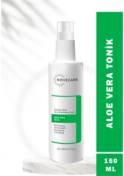 Canlandırıcı Sıkılıştırıcı Tüm Ciltler Için Aloe Vera Özlü Tonik 150 ml