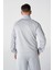 Hmljas Zip Erkek Gri Eşofman Üstü 921780-1091 3