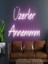 Üzerler Annemmm Yazılı Neon Tabela 1