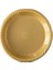 Zero Land - 25 Adet Plastik Tabak Gold 22 cm 280097 1