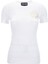 Bisiklet Yaka Düz Beyaz Kadın T-Shirt 75HAHT06 1