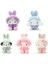 Sevimli Sanrio Peluş Oyuncaklar 10 Cm/15 cm Sevimli Kuromi/cinnamoroll/kitty Kedi Peluş Anahtarlık Aksesuarları Doldurulmuş Hayvanlar Peluş Kolye Bebek Hediyeleri (Yurt Dışından) 1