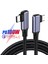 Çift Dirsek USB Kablosu PD100W USB C Tip C Hızlı Şarj Kablosu Xiaomi Samsung MacBook iPad 5A Cep Telefonu Kablosu USB Tip C (Yurt Dışından) 1
