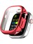 Yumuşak Silikon Koruyucu Kapak Apple Watch Ultra Kılıf 49MM 360 Derece Ekran Koruyucu Darbeye Dayanıklı Iwatch Serisi 8 Ultra (Yurt Dışından) 2