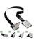Fpc Esnek Düz USB 2.0 Yukarı Aşağı Sol Sağ 90 Derece Açı Erkek Kadın Uzatma Kablosu Monitör Fare 0.05 M-1 M (Yurt Dışından) 1