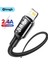 Elough USB Kablosu Hızlı Şarj Kablosu Iphone 2.4A Tip C Kablo Veri Kablosu Huwei Xiaomi Samsung Cep Telefonu (Yurt Dışından) 1