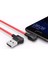 Orıco USB Tip C Telefonlar Için Sağ Açılı Bükme USB Şarj Kablosu Samsung Galaxy S8 Not 8, Oneplus 2, Xiaomi 4c Için Usb-C (Yurt Dışından) 2