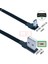 Süper Düz Esnek Yukarı Aşağı Sol Sağ Açılı 90 Derece USB Mikro USB Erkek USB Erkek Veri Şarj Bağlantı Kablosu (Yurt Dışından) 3