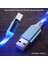 Akan Işık Manyetik Kablo Mikro USB Tip C 8pin LED Işıklı Aydınlatma Telefon Kablosu Şarj Kablosu Iphone Lg Xiaomi Samaung (Yurt Dışından) 4