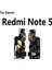 Yeni Mikro USB Şarj Şarj Flex Kablo Bağlantı Noktası Kurulu Mikrofon Modülü ile Xiaomi Redmi Için 5 5A Artı Not 5 5A (Yurt Dışından) 3