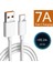 7A Hızlı Şarj Tipi C Kablo Hızlı Veri Transferi Cep Telefonu USB Şarj Kabloları Veri Kablosu Xiaomi Samsung Huawei Için (Yurt Dışından) 1