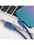 25 cm USB Tipi C Kablo Taşınabilir Şarj Cihazı Mikro USB Kablosu Şarj Cep Tablet Telefon Güç Bankası El Naylon Veri Kablosu (Yurt Dışından) 2