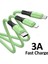 Lenuo 3A Sıvı Silikon 3'ü 1 Arada Tip C / Lightning / Mikro USB Hızlı Şarj Kablosu (Yurt Dışından) 4