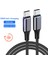 100 W C Tipi C Tipi Kablo Pd Hızlı Şarj Şarj Kablosu Veri Kablosu MacBook Xiaomi Samsung Için USB C USB C Kablosu 3 M (Yurt Dışından) 2