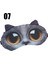 Sevimli Kedi Uyku Maskesi Doğal Uyku Göz Maskesi Taşınabilir Seyahat Eyepatch7（7） (Yurt Dışından) 1