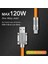 120W 6A Süper Hızlı Şarj Sıvı Silikon USB Kablosu Tip-C Ios Aydınlatma Şarj Cihazı Veri Hattı iPhone Xiaomi Huawei Samsung (Yurt Dışından) 2