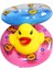 Adet Bebek Banyo Oyuncak Şişme Yüzme Simidi Oyuncak Plastik Mini Yüzmek Daire Çocuklar Için Hediye (Pembe ve Mavi) (Yurt Dışından) 3