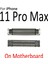 IPhone 11 11 Pro Max LCD Ekran 3D Dokunmatik Ekran Digitizer Fpc Konektörü Anakart Flex Kablo Için (Yurt Dışından) 4