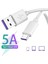 M 5A USB C Tipi Kablo Samsung S21 Xiaomi Huawei Hızlı Şarj C Tipi Tarih Kabloları Cep Telefonu Kablosu Beyaz Hızlı Şarj Kablosu (Yurt Dışından) 1