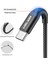 Uslıon Tip C USB Kablosu Samsung S21 S20 Xiaomi Poco Cep Telefonu Tip-C Hızlı Şarj Kablosu Kablosu Mikro USB Şarj Aleti Kabloları 3 M (Yurt Dışından) 3