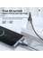 6A 66W USB Tip C Hızlı Şarj Veri Kablosu Naylon Örgü Huawei Xiaomi Poco M3 X3 Samsung Cep Telefonu Hızlı Şarj Kablosu (Yurt Dışından) 5