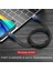 Uslıon 3 M Mikro USB Kablosu 3A Hızlı Şarj USB Veri Kablo Kordonu Samsung Redmi Için Not 4 5 Android Mikro Cep Telefonu USB Kablosu (Yurt Dışından) 5