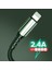 iPhone Için USB Şarj Aleti Kablosu iPhone 13 12 11 Pro Max Xs Xr x 5 5s 6 6s 7 8 Artı 2.4A Hızlı Şarj USB Veri Kablosu 0.3/1/1.5m (Yurt Dışından) 1