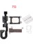 Takım Ön Bakan Kamera iPhone 7 8 Artı Yakınlık Işık Sensörü Şerit Kablo Kablo + Kulaklık Hoparlör Metal Braket + Vidalar (Yurt Dışından) 4