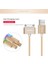 Suptec USB Kablosu iPhone 4 4s iPad 2 3 Ipod 30 Pin Metal Fiş Şarj Aleti Kablosu iPhone 4 Için Naylon Tel Şarj Veri Kablosu Kablosu (Yurt Dışından) 2
