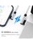 90 Derece USB Kablosu iPhone 13 12 11 Pro Max x Xr 6 7 8 Artı Se2 iPad Cep Telefonu Uzun 3m Hızlı Şarj Kablosu Veri Şarj Cihazı Teli (Yurt Dışından) 5