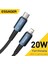 Essager Pd 20W USB C Tipi Kablo iPhone 14 Artı Pro Max Için Hızlı Şarj iPhone Şarj Aleti Kablosu MacBook iPad Için C Tipi Kablo (Yurt Dışından) 1